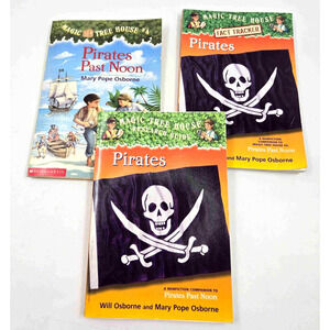 Magic Tree House Pirates Past Noon Books With Fact Tracker and Research Guide